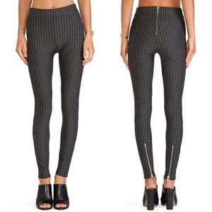 TORN by RONNY KOBO Geneva Skinny Zipper Ankle High Waist Pants Size XS